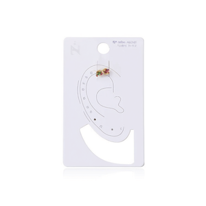 Orecchini a clip con design floreale e strass, gioielli alla moda per donna, pezzo singolo - Product Image 2