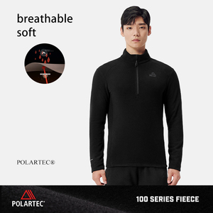 P-Series PELLIOT Windproof <strong>Fleece</strong> <strong>Lining</strong> <strong>Fleece</strong> Men Breathable Sweater Outdoor Polartec 100 <strong>Fleece</strong> <strong>Jacket</strong> - Product Image 4