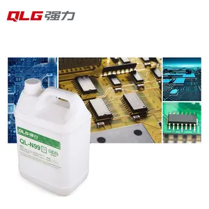 超声波冲洗喷雾清洗剂去除焊料无卤水基清洗剂的QL-C700A