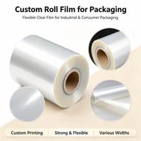Film plastique imprimé sur mesure, rouleau d'emballage thermoscellable résistant à l'humidité pour l'emballage alimentaire