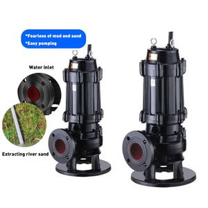 Pompe à boue robuste, pompes à eaux usées auto-amorçantes, pompe submersible pour le traitement des eaux usées - Product Image 2