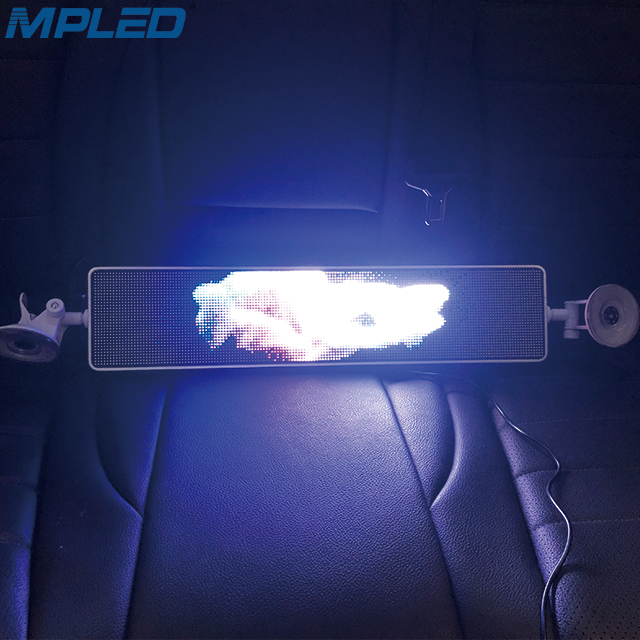MPLED Led Back Window Sign for Cars Outdoor Led Display LCD Monitor Car Display Suppliers
