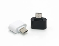 Adaptador OTG, lector de tarjetas USB para teléfono móvil, adaptador Usb2.0 a Micro Android V8