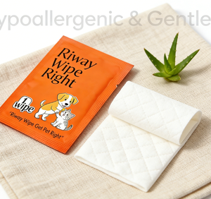Lingettes <span class=keywords><strong>pour</strong></span> animaux de compagnie, soins <span class=keywords><strong>pour</strong></span> chats et chiens, antibactériennes spéciales, nettoyage des larmes, lavage des parties du corps, déodorant sans rinçage, taches - Product Image 1