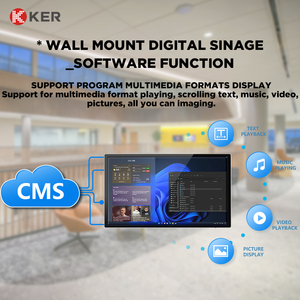 KER Ultra-mince 43 pouces LCD Digital Signage Slim Indoor Flat Screen Tv for Retail <span class=keywords><strong>Store</strong></span> Use for Shopping Mall - Product Image 6