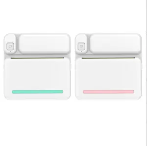 Cheapest Wholesale Mobile Mini Pocket Printer USB Rechargeable Wireless Smart Handheld Stick Portable Thermal Label Printer