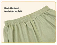 Ensemble de pyjama décontracté pour couple, tricoté à l'aiguille fine, extensible, respirant, doux et confortable, haut à manches longues et pantalon large pour homme