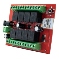 Récepteur RF intelligent WiFi 12V SMG-8118 à 8 canaux 433 MHz, module relais système Tuya APP, Smart Life Tuya
