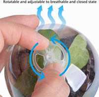 Biodégradable 3.1 \ "Pots De Pépinière De Plantes Humidité Dôme Pots De Tourbe Semis Jardin Légumes Fleur Germination