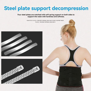 Supporto Lombare Sacrale, Cintura per Alleviare il Dolore Lombare, <span class=keywords><strong>Corsetto</strong></span> Ortopedico per Supporto della <span class=keywords><strong>Schiena</strong></span> - Product Image 6