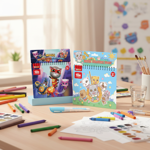 Libro para Colorear con Temática de <span class=keywords><strong>Tom</strong></span> y Jerry, Tapa Dura, Papel Offset, Lindo, Divertido y Colorido, para Niños - Product Image 1