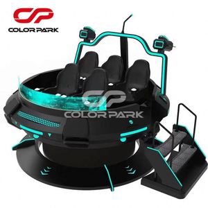 Parque de Atracciones Colorido, Oferta Especial, Simulador de Realidad Virtual con Tobogán para Cinco Personas, Cine de Realidad Virtual, Juegos de Entretenimiento - Product Image 1