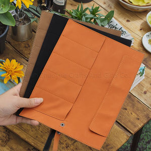 快船皮革5槽手表卷袋皮革手表保护套3色商务促销手表包装袋礼品 - Product Image 4