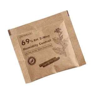 Paquetes de humedad con logotipo personalizado Estuche para puros Cáñamo 8G 69% Bolsa de control Bolsas de humedad