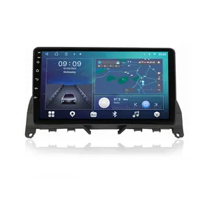 LT LUNTUO Android 13 Wifi Radio de coche reproductor de vídeo Multimedia navegación Gps para Mercedes Benz Clase C W204 S204 2006 - 2011
