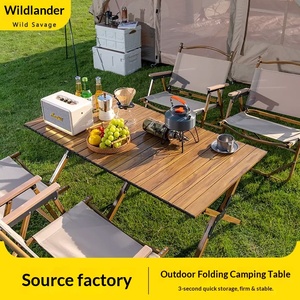 Original Field People Outdoor Folding Roll Rectangular <b>Table</b> <b>Portable</b> Camping <b>Picnic</b> Outdoor Furniture Wholesale - Product Image 4