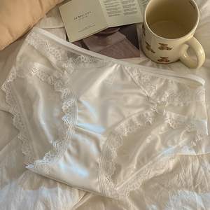 Sous-vêtement semi-transparent en dentelle <span class=keywords><strong>de</strong></span> style français pour femmes, respirant confortable sexy, sous-vêtement d'entrejambe en pur coton en gros - Product Image 6