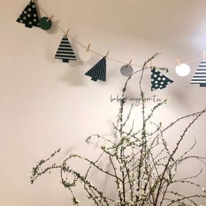 Décorations en feutre pour arbre de Noël, bannières simples pour fêtes d'anniversaire, toiles de fond pour photos d'anniversaire pour enfants, bannières. - Product Image 3