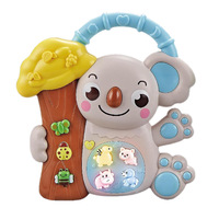 Clavier électronique de dessin animé pour enfants, jouet mignon sur le thème des bébés, instrument musical éducatif et multifonctionnel pour l'apprentissage précoce