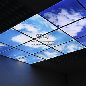 Jiaxing fábrica barato 600*600 603*603 2x2ft Sky Panel de luz de <span class=keywords><strong>techo</strong></span> Panel de luz nube cielo Led <span class=keywords><strong>tragaluz</strong></span> Panel de <span class=keywords><strong>techo</strong></span> - Product Image 6