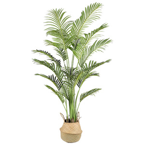 Qihao Artificial Phoenix Palm Plant 130Cm 170Cm 200Cm High Simulation Indoor Decorative Potted <b>Tree</b> For Home Wedding - Product Image 5