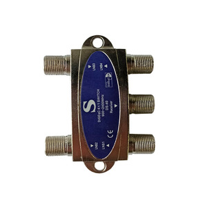 Distribuidor de Cable de <span class=keywords><strong>Antena</strong></span> Satelital de 4 Vías, Conector Tipo F, Equipo de <span class=keywords><strong>TV</strong></span> para el Hogar, Receptor de <span class=keywords><strong>Señal</strong></span> para SATV/CATV - Product Image 4