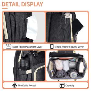 Grands sacs <span class=keywords><strong>à</strong></span> <span class=keywords><strong>langer</strong></span> multifonctions <span class=keywords><strong>de</strong></span> <span class=keywords><strong>voyage</strong></span> pour bébé avec <span class=keywords><strong>matelas</strong></span> <span class=keywords><strong>de</strong></span> berceau pliable Portable sac <span class=keywords><strong>de</strong></span> couffin <span class=keywords><strong>de</strong></span> <span class=keywords><strong>voyage</strong></span> - Product Image 5