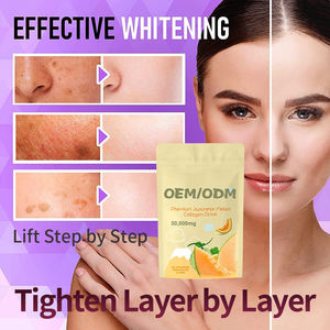 Poudre de peptides de collagène OEM ODM pour éclaircir la peau, soutien antioxydant, vitamine C, collagène marin, étiquette privée, végétalien, naturel - Product Image 2