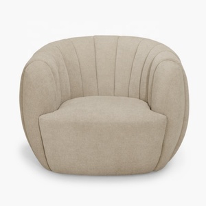 Fauteuils d'appoint <span class=keywords><strong>Jules</strong></span> faits main en usine, fauteuil design moderne, fauteuil de salon de style mid-century avec dossier en forme de baril pour la maison et les bars/clubs - Product Image 2