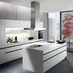 Hot bán Luxury Modular bếp thép không gỉ Tủ miễn phí tùy chỉnh nhôm tích hợp tủ bếp cho các hộ gia đình - Product Image 3