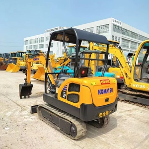 Excavadora usada Komatsu PC20MR original de Japón en buen estado, miniexcavadora de cadenas en venta - Product Image 1