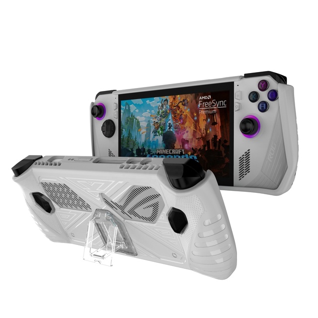 For Asus Rog Ally Shockproof Cover Protective Case Shock-Absorption Kickstand