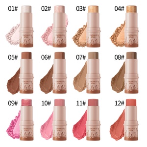 Barra de Contorno y Sombra Multicolor Natural para Iluminar y Realzar el Tono de Piel, Sin Ingredientes - Product Image 2