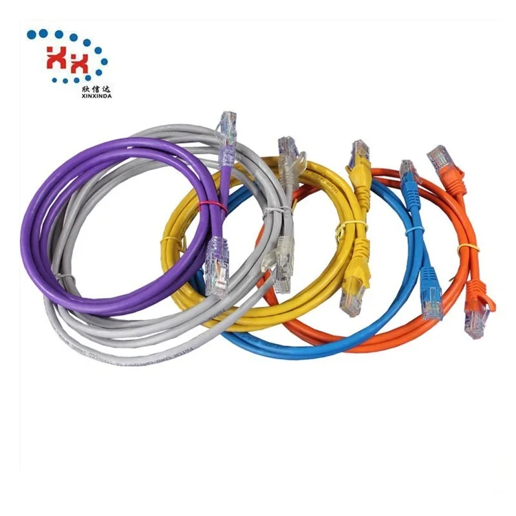 Factory UTP Cat5e Cat6 Patch Cord RJ45 Plug Network Cable Cat6a Cat7 Cat 8 Ethernet Network Cable Communication Cables CAT 6