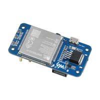 SIM7600G-H 4G HAT (B) para Raspberry Pi-LTE Cat-4 4G/3G/2G, Placa de Desarrollo M2M/IoT con Posicionamiento GNSS de Banda Global