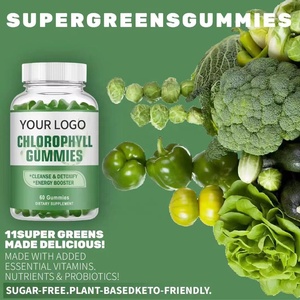 Complément Alimentaire Gommes à la Chlorophylle - Soutien Détoxifiant & Purifiant + Boost d'Énergie (60 Gommes) - Product Image 3