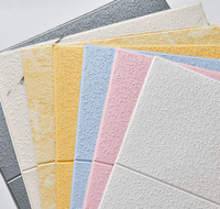Papier peint autocollant 3D pour mur en ciment, chambre à coucher, plafond, imperméable, résistant à l'humidité, doux