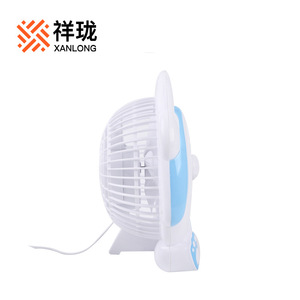 Xanlong Mini Desktop Fan Ac Motor Oscillating 10 Sqm Home Office Use - Product Image 1