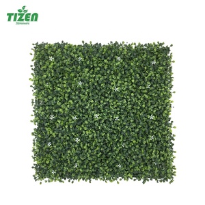 Tizen UV decorazione domestica erba finta all'aperto siepe giungla verticale verde appeso pianta artificiale erba parete - Product Image 1