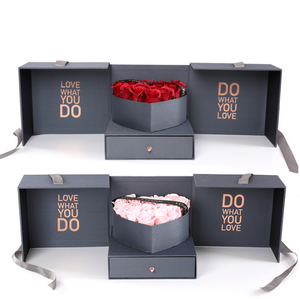 Offre Spéciale <span class=keywords><strong>livraison</strong></span> rapide à lacets Rose savon fleur bijoux boîte-cadeau <span class=keywords><strong>pour</strong></span> la Saint-Valentin fête <span class=keywords><strong>des</strong></span> mères - Product Image 3