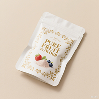 Sachet Doypack en papier kraft compostable et biodégradable avec fermeture zip pour aliments secs, noix et poudres