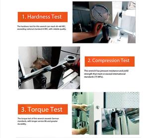 طقم مفتاح ربط بسقاطة مزدوجة الاستخدام بـ 72 سنًا مكون من 8 قطع - Product Image 4