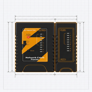 Testeur Ethernet robuste <span class=keywords><strong>pour</strong></span> extérieur à une seule extrémité, vérificateur de câble anti-interférence <span class=keywords><strong>pour</strong></span> les équipes de télécommunications sur le terrain et la construction - Product Image 6