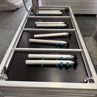 Vente directe d'usine, système de sonorisation portable pliable 1,22 m x 1,22 m pour spectacles, concerts en plein air, événements, festivals de musique