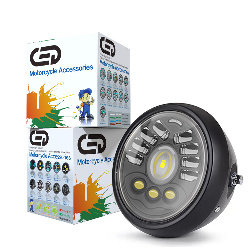MMR04 Blanc Salut Lo/Bleu DRL/Ambre Indicateur
