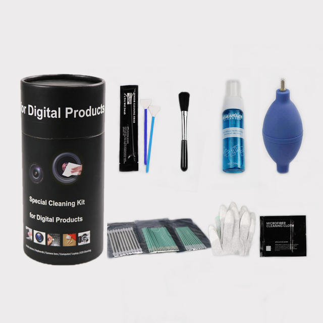 9 in 1 with Lens Cleaner Soft Brush DSLR Camera Lens Cleaning Kit