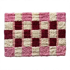 Alfombras de Baño Personalizadas de Lujo, Multicolores, Ecológicas, de Secado Rápido, Hechas a Máquina con Algodón de Diseño - Product Image 1