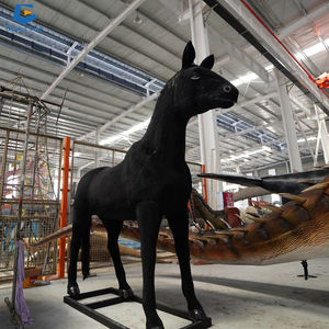 CCAA74 parque temático robótico Tamaño Real Animal animatronic modelo de caballo en movimiento para la venta - Product Image 4