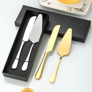 Wholesales Stainless Steel Pizza Cake Cutter Home <b>Baking</b> Tools Cake Knife Spatula Utensil <b>Set</b> for Wedding - Product Image 3