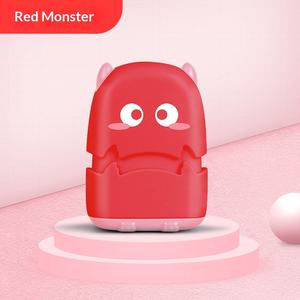 Matériel <span class=keywords><strong>de</strong></span> tamponnage en plastique pour enfants, photosensible, pour nom, motif dessin animé petit monstre, pour l'admission à la maternelle, vêtements mignons, vente en gros - Product Image 6